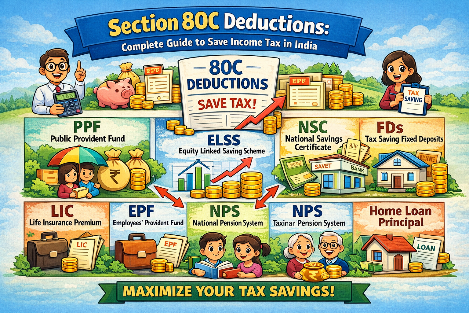 Section 80C Deductions: Complete Guide To Save Income Tax In India